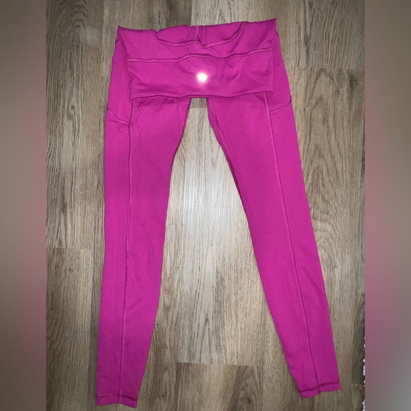 Lululemon High Rise Wunder Train Pants - Picture 3 of 6